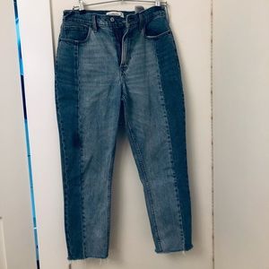Size 6/28 Abercrombie jeans- two toned